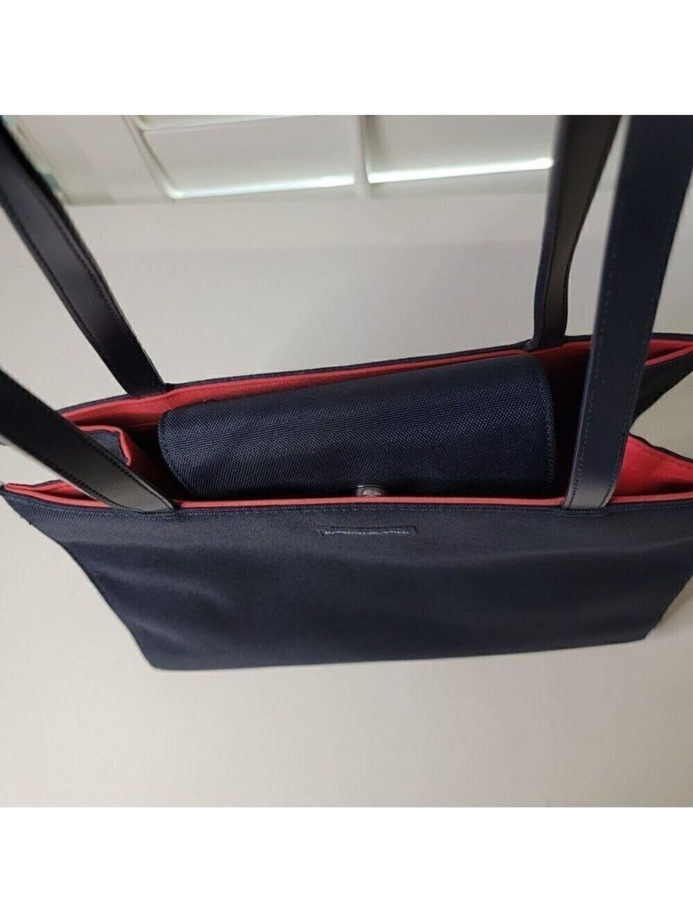 Preston & York Cloth Shoulder Bag - Blue & Red - Picture 11 of 15